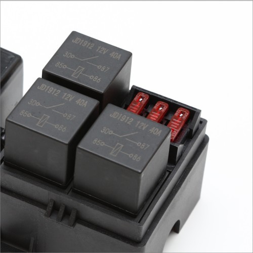 4 way Fuse Relay Box for Auto Cars Marine 4 way Fuse Relay Box for Auto Cars Marine